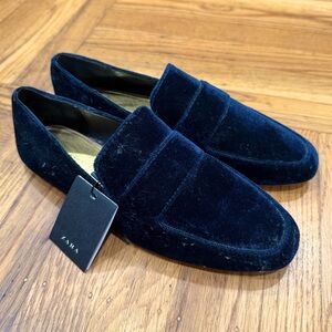 Zara Velvet Loafers